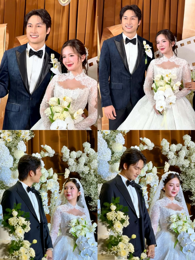 Bố Bình 'Cha tôi người ở lại' hát trong đám cưới của 'con gái' Ngọc Huyền - Ảnh 5. Bố Bình 'Cha tôi người ở lại' hát trong đám cưới của 'con gái' Ngọc Huyền - Ảnh 5.