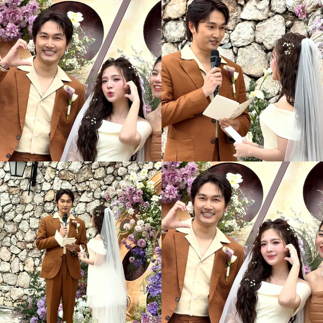 Bố Bình 'Cha tôi người ở lại' hát trong đám cưới của 'con gái' Ngọc Huyền - Ảnh 6. Bố Bình 'Cha tôi người ở lại' hát trong đám cưới của 'con gái' Ngọc Huyền - Ảnh 6.