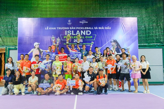 Khai trương sân Pickleball Meyhomes, giải đấu Island Pickleball Cup 2025 quy tụ hơn 200 vận động viên - Ảnh 10.