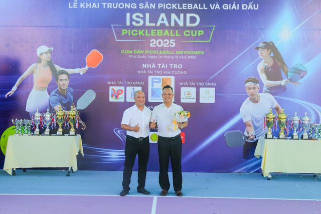 Khai trương sân Pickleball Meyhomes, giải đấu Island Pickleball Cup 2025 quy tụ hơn 200 vận động viên - Ảnh 7.