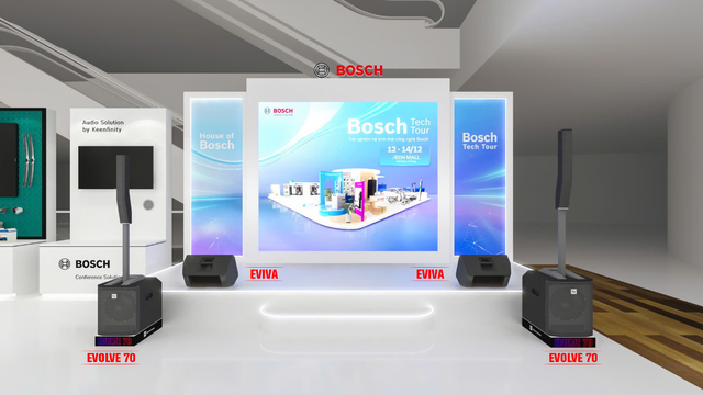 Bosch Tech Tour 2025 tại Hà Nội: Trung Chính Audio giới thiệu hệ thống âm thanh mới - Ảnh 2. Bosch Tech Tour 2025 tại Hà Nội: Trung Chính Audio giới thiệu hệ thống âm thanh mới - Ảnh 2.