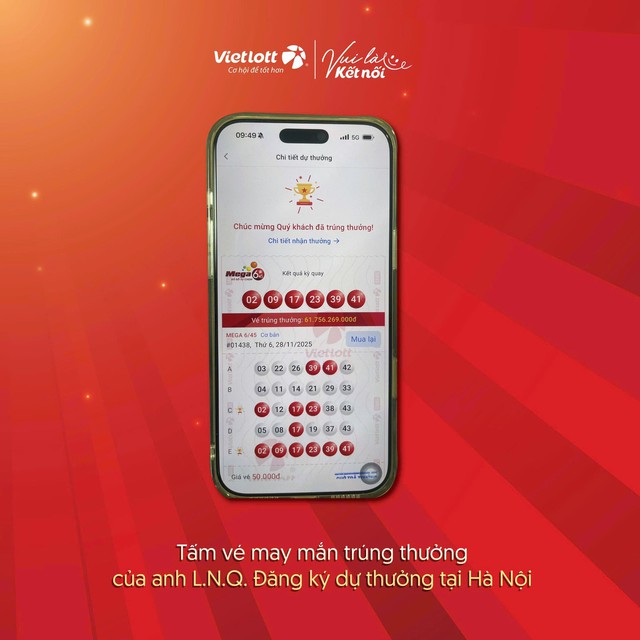 Người trúng hơn 60 tỷ đồng Vietlott chia sẻ ‘bí kíp’ giúp tiền tỷ về tay - Ảnh 5. Người trúng hơn 60 tỷ đồng Vietlott chia sẻ ‘bí kíp’ giúp tiền tỷ về tay - Ảnh 5.