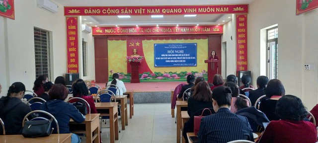 Quảng Ninh: Hội nghị truyền th&ocirc;ng hưởng ứng Th&aacute;ng h&agrave;nh động Quốc gia về D&acirc;n số - Ảnh 1.