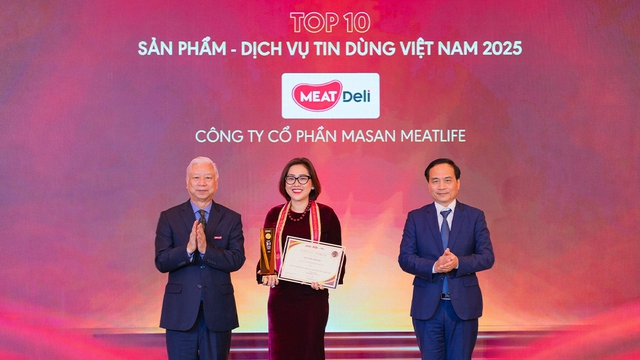 Thịt ủ m&aacute;t MEATDeli: 6 năm li&ecirc;n tiếp v&agrave;o Top 10 Sản phẩm - Dịch vụ Tin D&ugrave;ng Việt Nam - Ảnh 1.