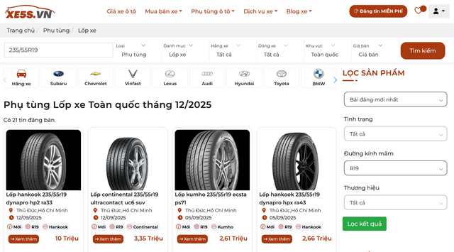 T&agrave;i xế t&igrave;m phụ t&ugrave;ng theo xe &ocirc; t&ocirc; nhanh ch&oacute;ng tiện lợi tại Xe5s.vn - Ảnh 2.