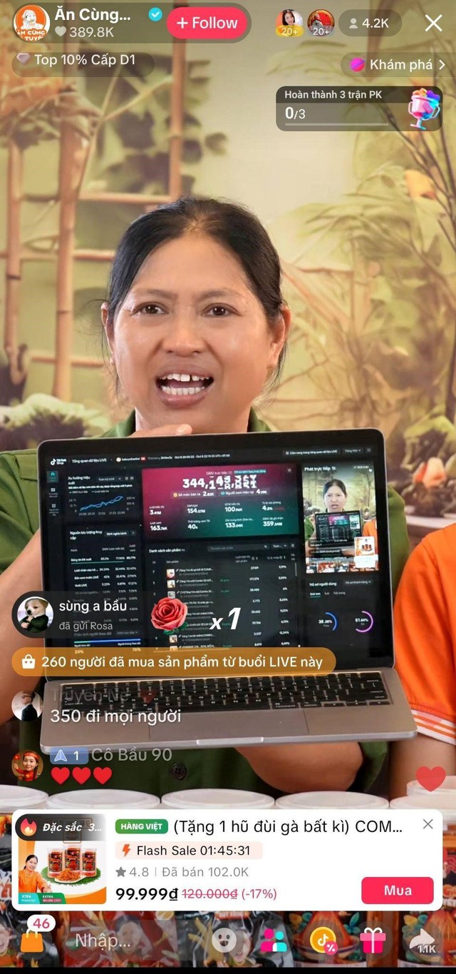 'Ăn C&ugrave;ng B&agrave; Tuyết' - Vị ngon "quốc d&acirc;n" chiếm s&oacute;ng mọi nền tảng! - Ảnh 2.