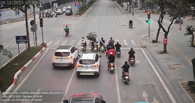 Nâng cao ý thức giao thông tại Hà Nội với Camera AI - Ảnh 1. Nâng cao ý thức giao thông tại Hà Nội với Camera AI - Ảnh 1.
