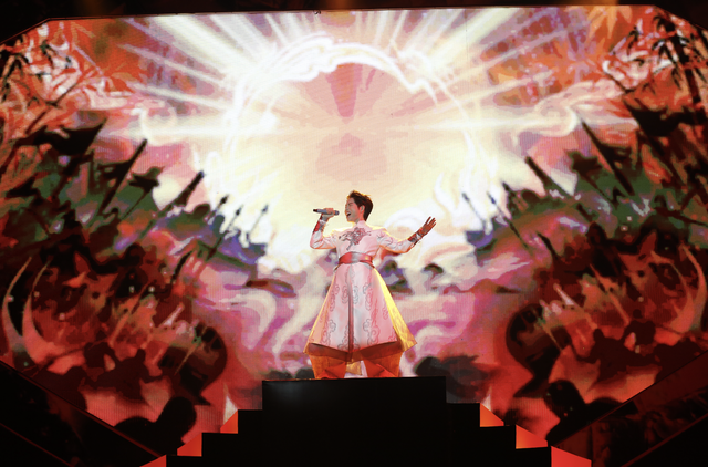 Countdown 2026: Đức Phúc mang đến phiên bản mới ' Phù Đổng Thiên Vương ' ấn tượng - Ảnh 3. Countdown 2026: Đức Phúc mang đến phiên bản mới ' Phù Đổng Thiên Vương ' ấn tượng - Ảnh 3.