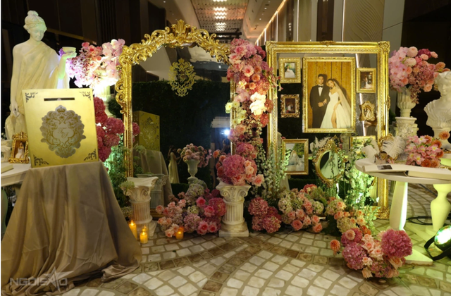 Video: Cận cảnh nhan sắc đỉnh chóp của cô dâu Tiên Nguyễn trong ngày trọng đại - Ảnh 2. Video: Cận cảnh nhan sắc đỉnh chóp của cô dâu Tiên Nguyễn trong ngày trọng đại - Ảnh 2.