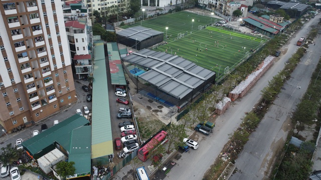 Cận cảnh loạt sân pickleball, bóng đá mọc 'như nấm sau mưa' ở Mỹ Đình 1, Hà Nội - Ảnh 14.