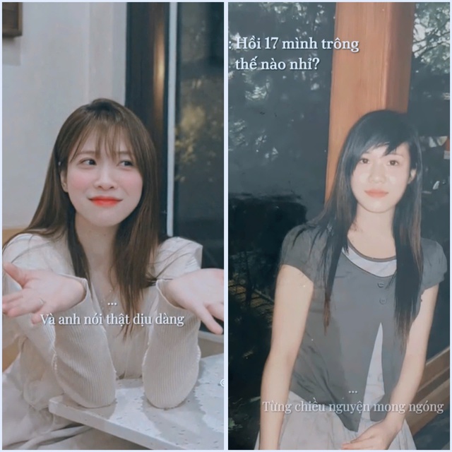 TikTok rộ trend &quot;Năm 17 tuổi trông mình như thế nào?&quot; - Hoài niệm thanh xuân và sự đổi thay của thời gian - Ảnh 3.