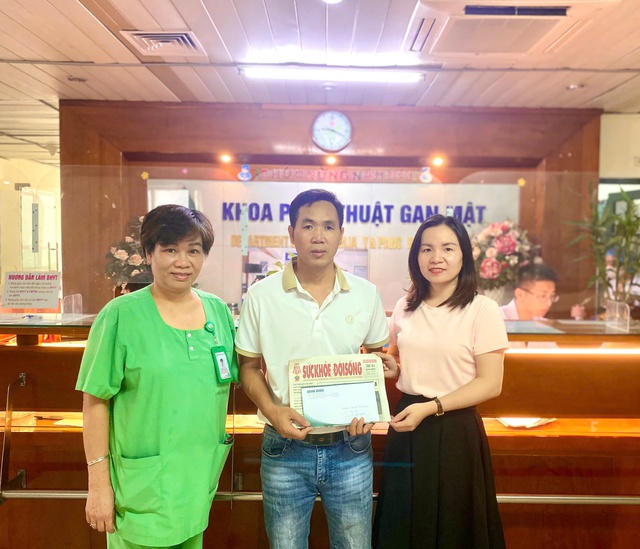 Tấm lòng của bạn đọc Báo Sức khỏe và Đời sống đến với 2 trường hợp điều trị ở bệnh viện Việt Đức- Ảnh 2.