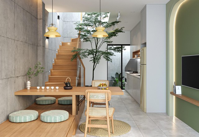 Nhà ở theo ngũ hành cho gia chủ mệnh Mộc để có sức khỏe tốt- Ảnh 2. Nhà ở theo ngũ hành cho gia chủ mệnh Mộc để có sức khỏe tốt- Ảnh 2.
