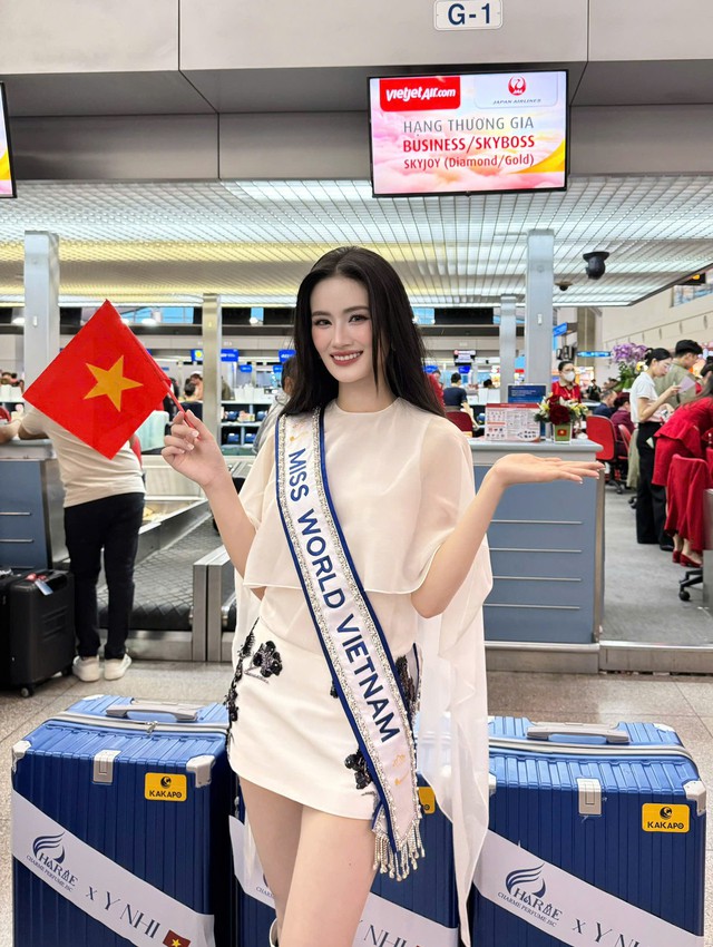 Hoa hậu Ý Nhi có màn vũ đạo ấn tượng tại Lễ khai mạc Miss World 2025- Ảnh 8. Hoa hậu Ý Nhi có màn vũ đạo ấn tượng tại Lễ khai mạc Miss World 2025- Ảnh 8.