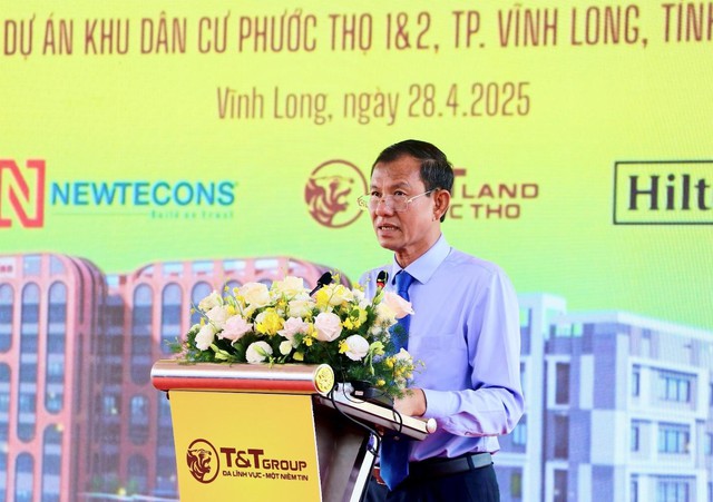 T&T Group khởi công xây dựng 2 công trình nhà ở xã hội tại Vĩnh Long- Ảnh 3. T&T Group khởi công xây dựng 2 công trình nhà ở xã hội tại Vĩnh Long- Ảnh 3.