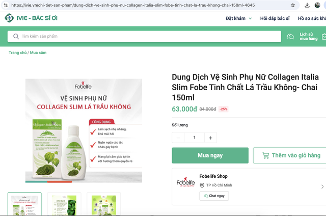 Bất chấp 'lệnh' thu hồi để tiêu hủy do không đạt chất lượng, dung dịch vệ sinh Collagen Italia Slim trầu không vẫn được bán tràn lan- Ảnh 4.