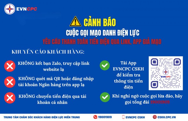 Chiêu trò mạo danh nhân viên điện lực gọi điện, nhắn tin để lừa đảo- Ảnh 2. Chiêu trò mạo danh nhân viên điện lực gọi điện, nhắn tin để lừa đảo- Ảnh 2.