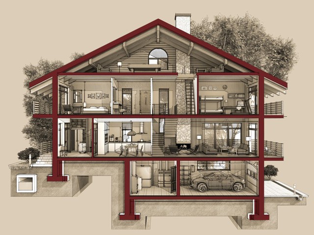 Những điều cần lưu ý khi xây nhà có tầng hầm- Ảnh 4. Những điều cần lưu ý khi xây nhà có tầng hầm- Ảnh 4.