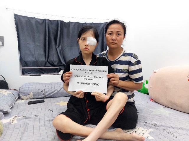 Tấm lòng bạn đọc đến với gia đình người phụ nữ có con bị u bao sợi thần kinh ở Nam Định- Ảnh 1. Tấm lòng bạn đọc đến với gia đình người phụ nữ có con bị u bao sợi thần kinh ở Nam Định- Ảnh 1.