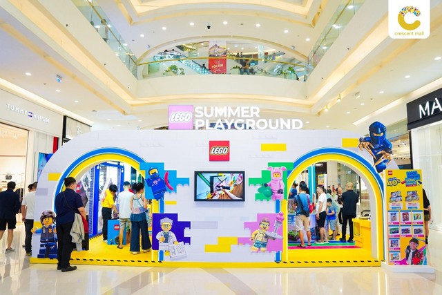 Khám phá sân chơi sáng tạo LEGO Playground tại Crescent Mall- Ảnh 1. Khám phá sân chơi sáng tạo LEGO Playground tại Crescent Mall- Ảnh 1.