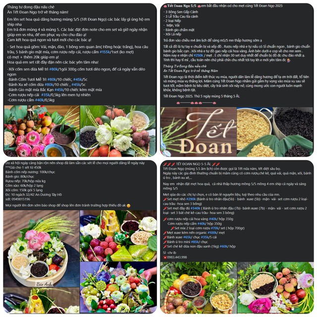 Mâm cúng giá hơn trăm nghìn đồng thành mặt hàng “hot” trong dịp tết Đoan ngọ- Ảnh 2. Mâm cúng giá hơn trăm nghìn đồng thành mặt hàng “hot” trong dịp tết Đoan ngọ- Ảnh 2.