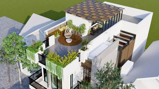 Cần lưu ý gì khi thiết kế tầng tum - Ảnh 2. Cần lưu ý gì khi thiết kế tầng tum - Ảnh 2.