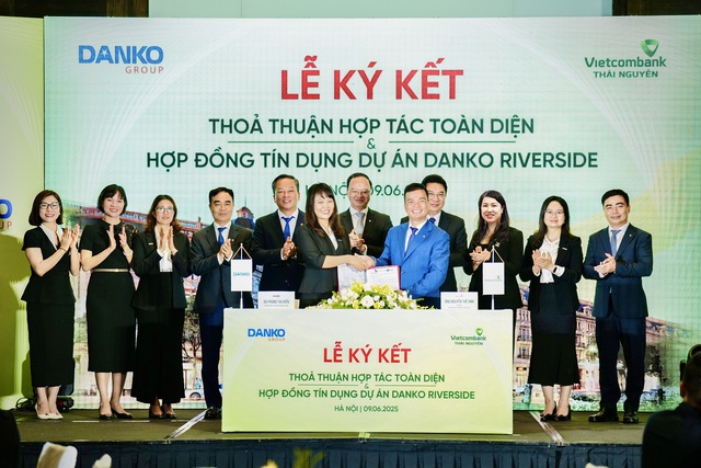 Danko Group và Vietcombank ký kết thoả thuận hợp tác toàn diện- Ảnh 1. Danko Group và Vietcombank ký kết thoả thuận hợp tác toàn diện- Ảnh 1.