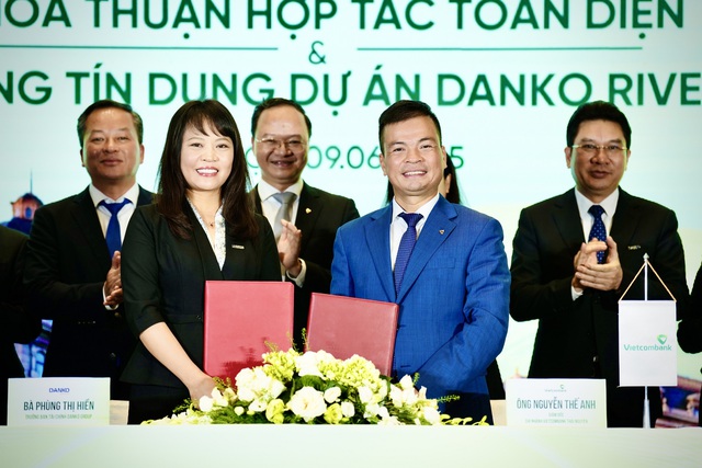 Danko Group và Vietcombank ký kết thoả thuận hợp tác toàn diện- Ảnh 3. Danko Group và Vietcombank ký kết thoả thuận hợp tác toàn diện- Ảnh 3.