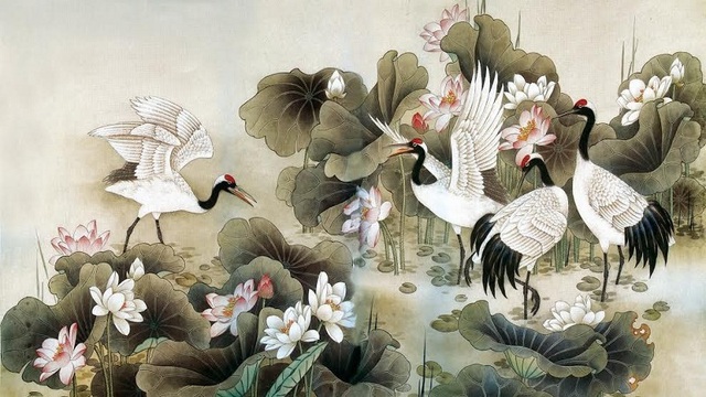 Cách đặt tranh con hạc trong nhà để thu hút tài lộc - Ảnh 2. Cách đặt tranh con hạc trong nhà để thu hút tài lộc - Ảnh 2.