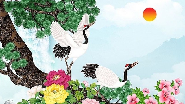 Cách đặt tranh con hạc trong nhà để thu hút tài lộc - Ảnh 3. Cách đặt tranh con hạc trong nhà để thu hút tài lộc - Ảnh 3.
