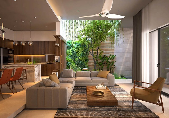 Đây là những vị trí nên thiết kế giếng trời trong nhà- Ảnh 2. Đây là những vị trí nên thiết kế giếng trời trong nhà- Ảnh 2.