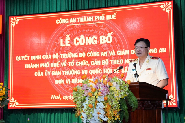 Huế có 2 tân Phó Giám đốc Công an- Ảnh 2. Huế có 2 tân Phó Giám đốc Công an- Ảnh 2.