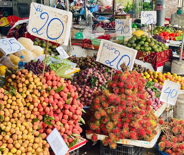 Mận hậu giảm giá sâu chỉ còn vài nghìn đồng/kg bán đổ đống đầy thị trường - Ảnh 1. Mận hậu giảm giá sâu chỉ còn vài nghìn đồng/kg bán đổ đống đầy thị trường - Ảnh 1.