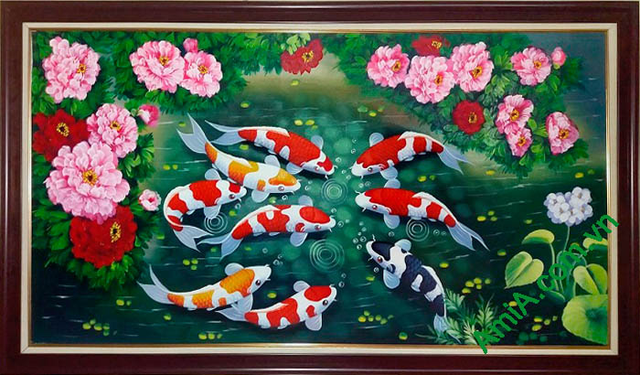 Cách bài trí tranh chín con cá chép giúp thăng tiến trong sự nghiệp và thịnh vượng về tài chính - Ảnh 3. Cách bài trí tranh chín con cá chép giúp thăng tiến trong sự nghiệp và thịnh vượng về tài chính - Ảnh 3.