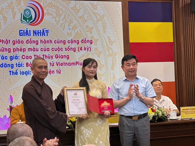 Phát động Giải Báo chí toàn quốc về Phật giáo lần thứ 2- Ảnh 2. Phát động Giải Báo chí toàn quốc về Phật giáo lần thứ 2- Ảnh 2.