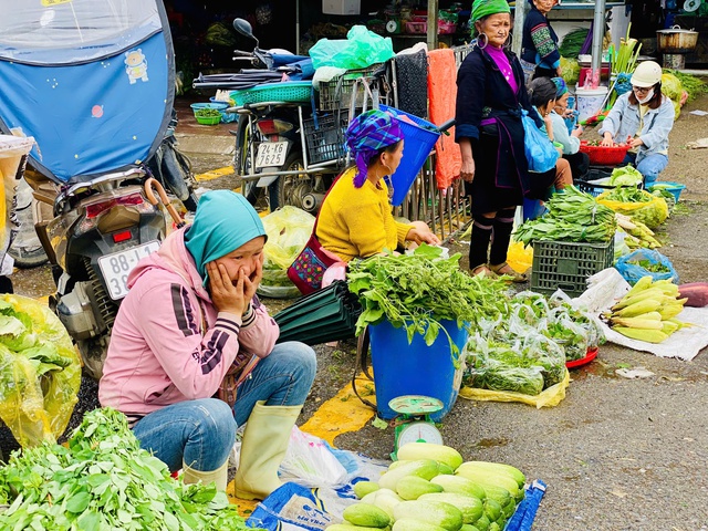 Loại dưa chuột ‘khủng’ cả kg/quả, đặc sản vùng Tây Bắc được chị em thi nhau săn đón - Ảnh 1.