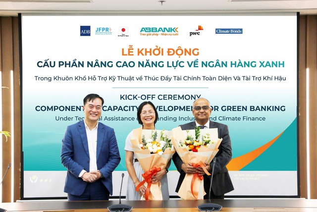ABBANK, ADB và PWC cùng khởi động chương trình "Nâng cao Năng lực về Ngân hàng xanh"- Ảnh 1. ABBANK, ADB và PWC cùng khởi động chương trình "Nâng cao Năng lực về Ngân hàng xanh"- Ảnh 1.