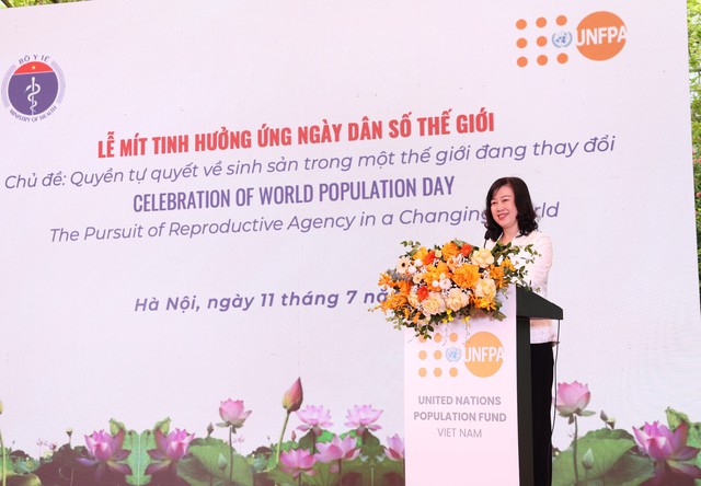 Trao quyền tự quyết về sinh sản cho các cặp vợ chồng hướng đến sự phát triển bền vững của đất nước - Ảnh 2. Trao quyền tự quyết về sinh sản cho các cặp vợ chồng hướng đến sự phát triển bền vững của đất nước - Ảnh 2.