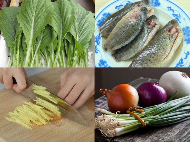 Cách nấu canh cải cá rô với gừng không tanh lại hết mùi bùn - món xưa đậm đà tình mẹ, tình quê trong tôi- Ảnh 4. Cách nấu canh cải cá rô với gừng không tanh lại hết mùi bùn - món xưa đậm đà tình mẹ, tình quê trong tôi- Ảnh 4.