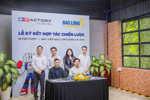 B-Factory và Bảo Hiểm Bảo Long Đông Sài Gòn ký kết hợp tác mang đến sự an tâm cho người dùng- Ảnh 1. B-Factory và Bảo Hiểm Bảo Long Đông Sài Gòn ký kết hợp tác mang đến sự an tâm cho người dùng- Ảnh 1.