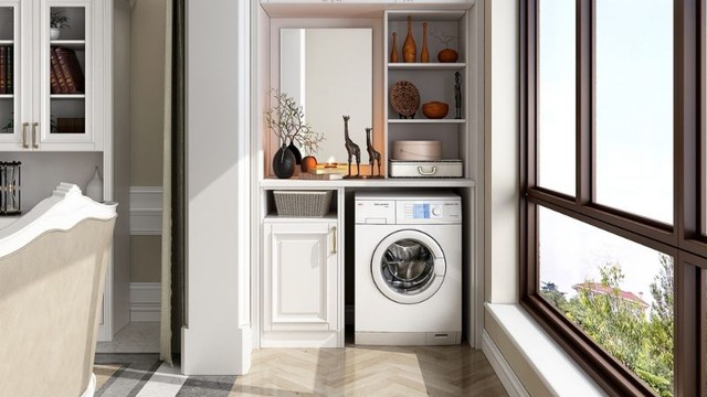 Đây là vị trí đặt máy giặt vừa thuận tiện vừa hợp phong thủy để tránh vận xui, không thất thoát tài lộc - Ảnh 4. Đây là vị trí đặt máy giặt vừa thuận tiện vừa hợp phong thủy để tránh vận xui, không thất thoát tài lộc - Ảnh 4.
