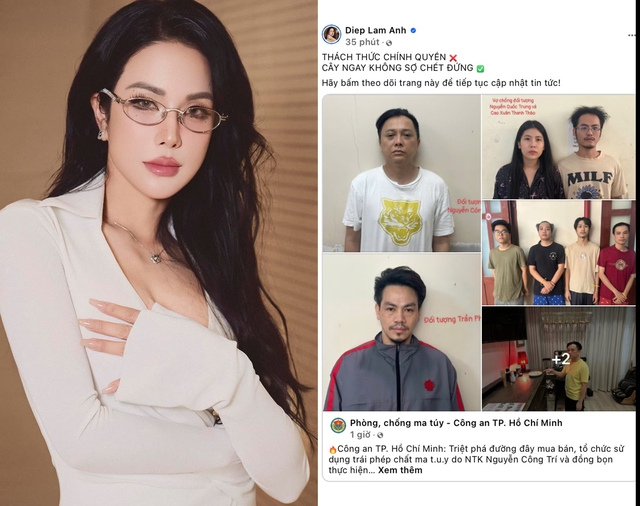 Động thái gây chú ý của Diệp Lâm Anh sau khi NTK Công Trí bị bắt - Ảnh 2. Động thái gây chú ý của Diệp Lâm Anh sau khi NTK Công Trí bị bắt - Ảnh 2.