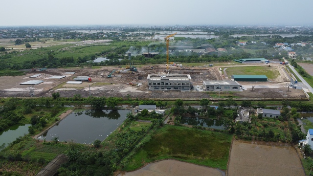 Hiện trạng nhà máy điện rác nghìn tỷ ở Ninh Bình sau 2 năm thi công- Ảnh 1.