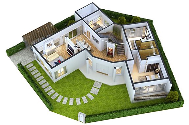 Các hình dáng nhà ở phong thủy tác động đến tài vận gia chủ- Ảnh 4. Các hình dáng nhà ở phong thủy tác động đến tài vận gia chủ- Ảnh 4.