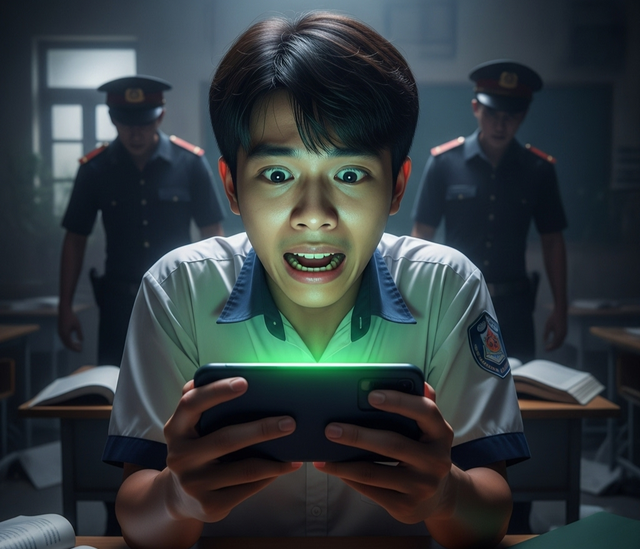 Nam sinh ở Hà Nội bị đe dọa, dàn cảnh 'bắt cóc online' đòi 250 triệu đồng tiền chuộc- Ảnh 1. Nam sinh ở Hà Nội bị đe dọa, dàn cảnh 'bắt cóc online' đòi 250 triệu đồng tiền chuộc- Ảnh 1.