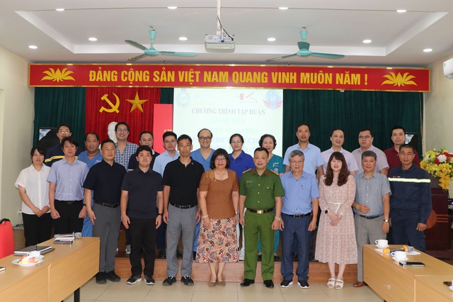 Tăng cường công tác đào tạo giảng viên nguồn cấp cứu ngoại viện - Ảnh 1. Tăng cường công tác đào tạo giảng viên nguồn cấp cứu ngoại viện - Ảnh 1.