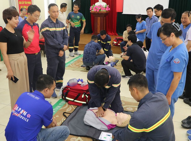 Tăng cường công tác đào tạo giảng viên nguồn cấp cứu ngoại viện - Ảnh 2. Tăng cường công tác đào tạo giảng viên nguồn cấp cứu ngoại viện - Ảnh 2.