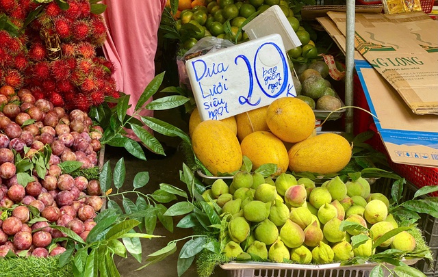 Đào mỏ quạ vào mùa bán đầy thị trường, tiểu thương chỉ cách phân biệt hàng Việt Nam và Trung Quốc - Ảnh 5. Đào mỏ quạ vào mùa bán đầy thị trường, tiểu thương chỉ cách phân biệt hàng Việt Nam và Trung Quốc - Ảnh 5.