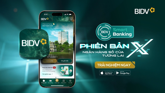 BIDV SmartBanking phiên bản X – dấu ấn tiên phong cùng loạt tính năng mới độc đáo- Ảnh 1.