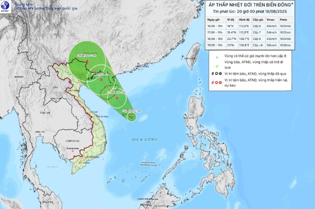 Tin sáng 17/8: Hà Nội cấm các phương tiện trên nhiều tuyến đường trong ngày hôm nay; tin mới nhất về áp thấp nhiệt đới trên Biển Đông, hướng vào vịnh Bắc Bộ- Ảnh 1.